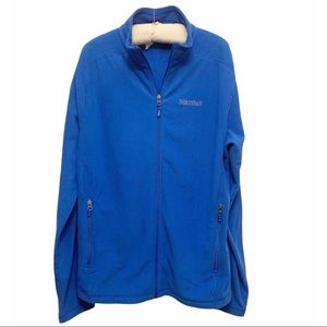 Marmot ESS Tech Full Zip Up Active Fleece Jacket Size Large